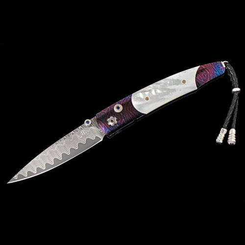 Lancet Blue Sand Limited Edition Knife - B10 BLUE SAND-William Henry-Renee Taylor Gallery