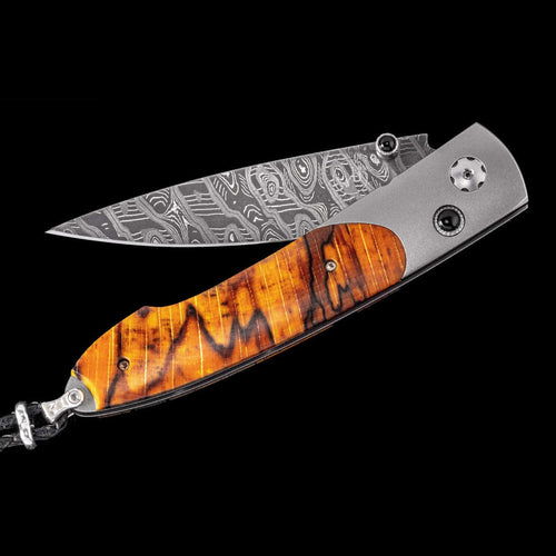 Lancet Orange Sunset Limited Edition Knife - B10 ORANGE SUNSET-William Henry-Renee Taylor Gallery