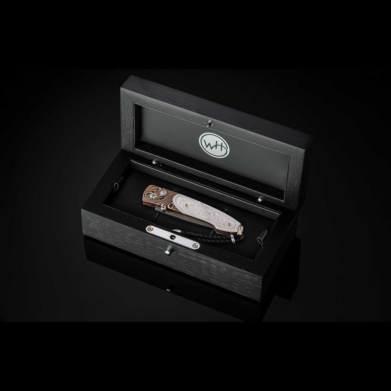 Lancet Pearl Wave Limited Edition Knife - B10 PEARL WAVE-William Henry-Renee Taylor Gallery