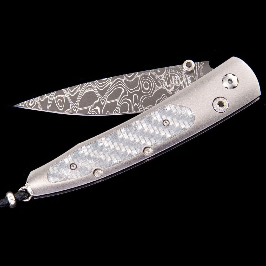 Lancet Silver Plaid Limited Edition Knife - B10 SILVER PLAID-William Henry-Renee Taylor Gallery