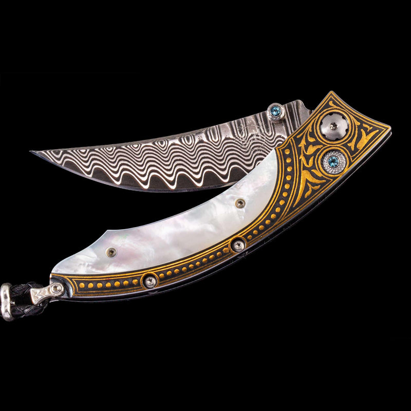 Persian Ancient Wave Limited Edition Knife - B11 ANCIENT WAVE-William Henry-Renee Taylor Gallery