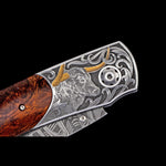Spearpoint Longhorn II Limited Edition Knife - B12 LONGHORN II-William Henry-Renee Taylor Gallery