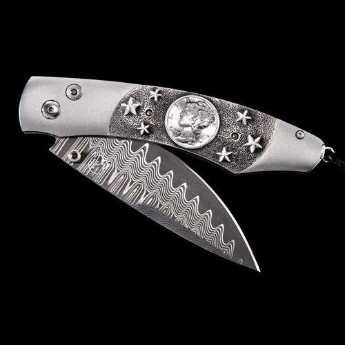 Spearpoint Winged Liberty Limited Edition Knife - B12 WINGED LIBERTY-William Henry-Renee Taylor Gallery