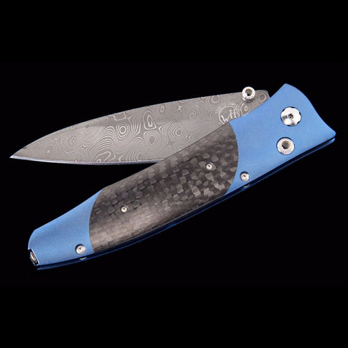 Gentac Blue Flash Limited Edition Knife - B30 BLUE FLASH-William Henry-Renee Taylor Gallery
