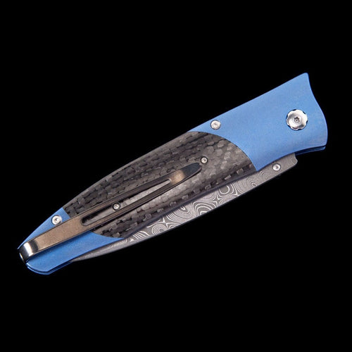 Gentac Blue Flash Limited Edition Knife - B30 BLUE FLASH-William Henry-Renee Taylor Gallery