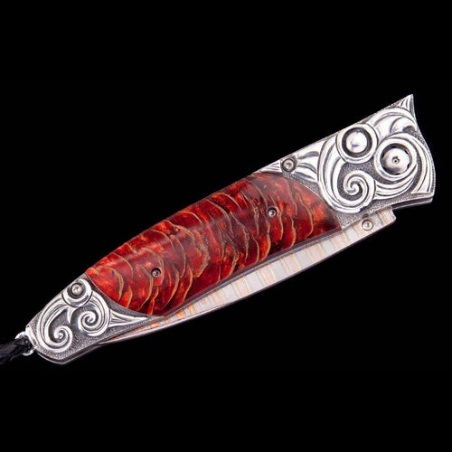 Gentac Red Wave Limited Edition Knife - B30 RED WAVE-William Henry-Renee Taylor Gallery
