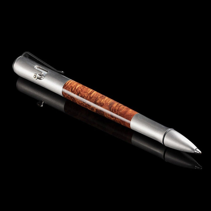 Bolt II Burl Pen - BA2 BURL-William Henry-Renee Taylor Gallery