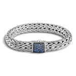 Classic Chain Blue Sapphire Bracelet - BBS94052BSP-John Hardy-Renee Taylor Gallery