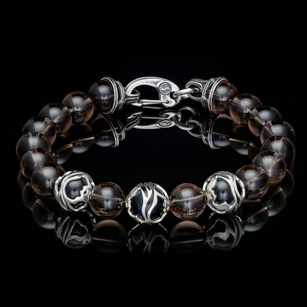 Men's Embrace Smoky Bracelet - BB32 SQ-William Henry-Renee Taylor Gallery