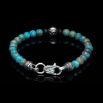 Men's Brookings Blue Agate Bracelet - BB48 BLA-William Henry-Renee Taylor Gallery