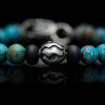 Men's Brookings Blue Agate Bracelet - BB48 BLA-William Henry-Renee Taylor Gallery