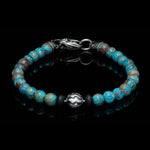 Men's Brookings Blue Agate Bracelet - BB48 BLA-William Henry-Renee Taylor Gallery