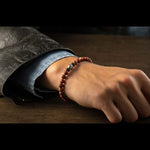 Men's Brookings Red Jasper Bracelet - BB48 RSJ-William Henry-Renee Taylor Gallery