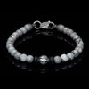 Men's Brookings Silver Agate Bracelet - BB48 SLA-William Henry-Renee Taylor Gallery