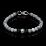 Men's Brookings Silver Agate Bracelet - BB48 SLA-William Henry-Renee Taylor Gallery