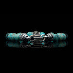 Men's Newport Blue Agate Bracelet - BB49 BLA-William Henry-Renee Taylor Gallery