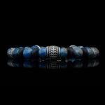 Men's Newport Dumortierite Bracelet - BB49 DMO-William Henry-Renee Taylor Gallery