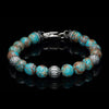 Men's Seaside Blue Agate Bracelet - BB50 BLA-William Henry-Renee Taylor Gallery