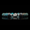 Men's Seaside Blue Agate Bracelet - BB50 BLA-William Henry-Renee Taylor Gallery