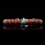 Men's Seaside Red Jasper Bracelet - BB50 RSJ-William Henry-Renee Taylor Gallery