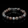 Men's Seaside Red Obsidian Bracelet - BB50 RSO-William Henry-Renee Taylor Gallery