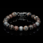 Men's Seaside Red Obsidian Bracelet - BB50 RSO-William Henry-Renee Taylor Gallery