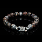 Men's Seaside Red Obsidian Bracelet - BB50 RSO-William Henry-Renee Taylor Gallery