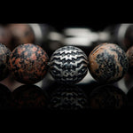 Men's Seaside Red Obsidian Bracelet - BB50 RSO-William Henry-Renee Taylor Gallery