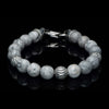 Men's Seaside Silver Agate Bracelet - BB50 SLA-William Henry-Renee Taylor Gallery