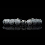 Men's Seaside Silver Agate Bracelet - BB50 SLA-William Henry-Renee Taylor Gallery