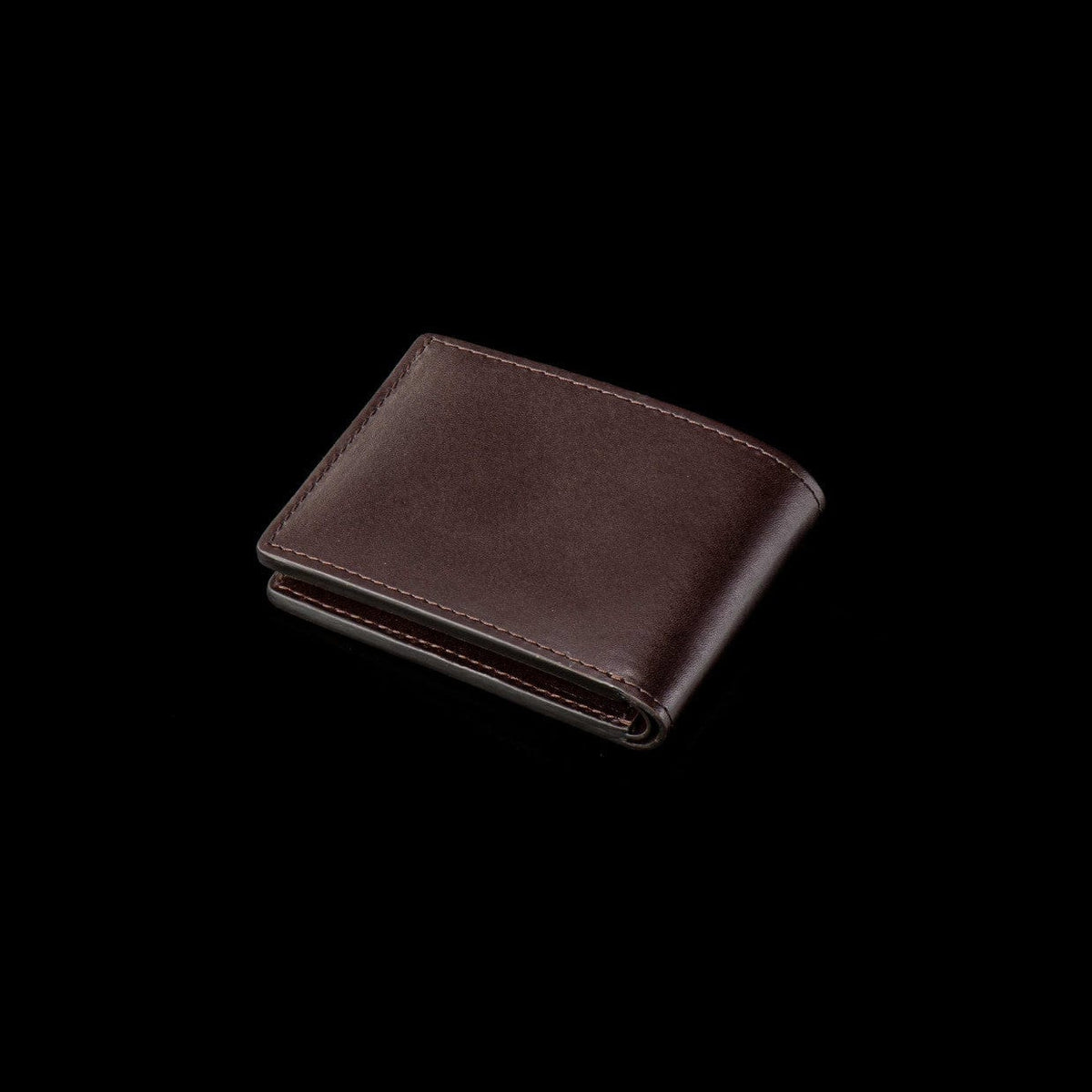 Dakota Leather Bifold Metal Money Clip Wallet