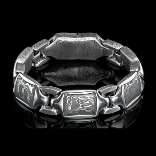 Men's Damascus Retro Bracelet - BR13 DAM-William Henry-Renee Taylor Gallery