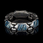 Men's Blue Mammoth Retro Bracelet - BR13 MT BL-William Henry-Renee Taylor Gallery