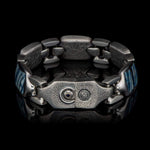 Men's Blue Mammoth Retro Bracelet - BR13 MT BL-William Henry-Renee Taylor Gallery