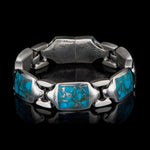 Men's Turquoise Retro Bracelet - BR13 TQ-William Henry-Renee Taylor Gallery