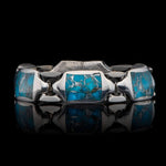 Men's Turquoise Retro Bracelet - BR13 TQ-William Henry-Renee Taylor Gallery