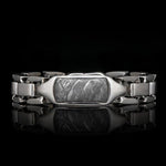 Men's Meteorite Identity Bracelet - BR24 MET-William Henry-Renee Taylor Gallery