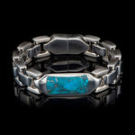 Men's Turquoise Identity Bracelet - BR24 TQ-William Henry-Renee Taylor Gallery