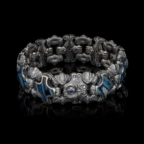Men's Delphi Bracelet - BR5S MT BL-William Henry-Renee Taylor Gallery