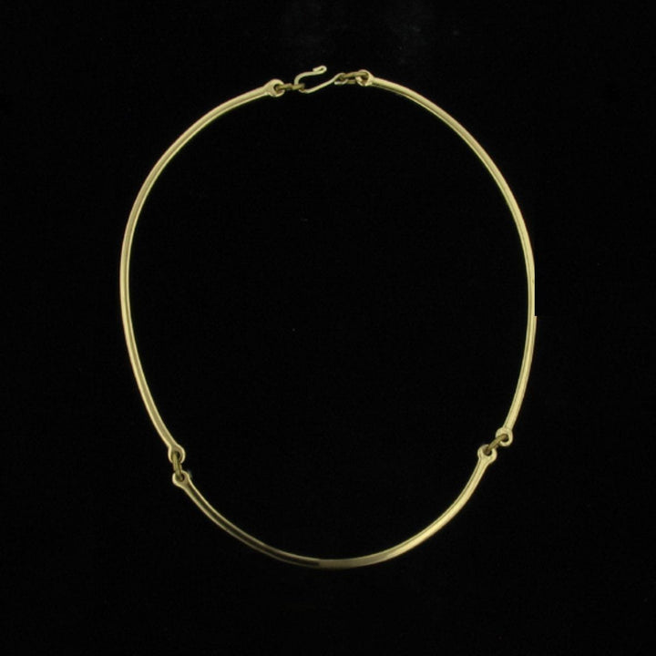 Brass Neckring-Creative Copper-Renee Taylor Gallery