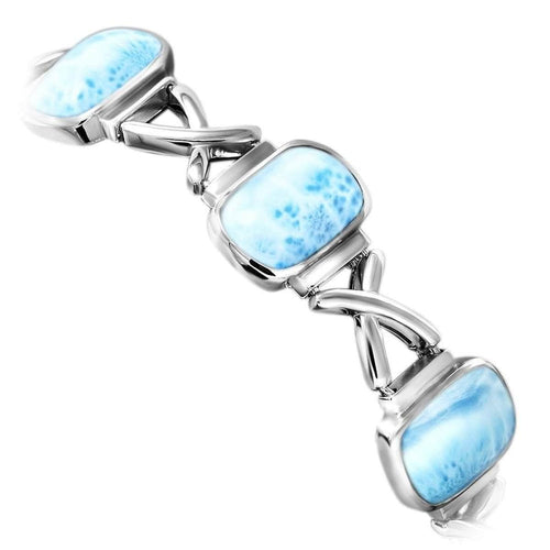 Brie Bracelet - Brie00-00-Marahlago Larimar-Renee Taylor Gallery