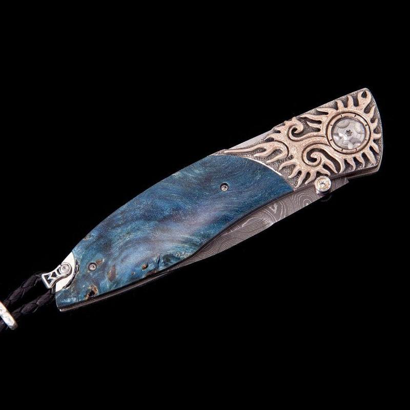 Omni Blue Blaze Limited Edition Knife - C19 BLUE BLAZE-William Henry-Renee Taylor Gallery