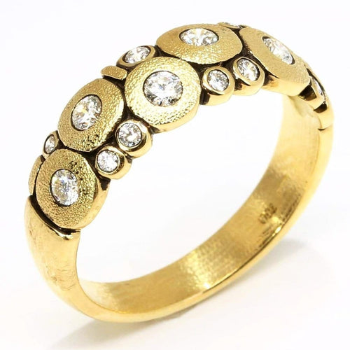 18K "Candy" Diamond Dome Ring - R-122D-Alex Sepkus-Renee Taylor Gallery