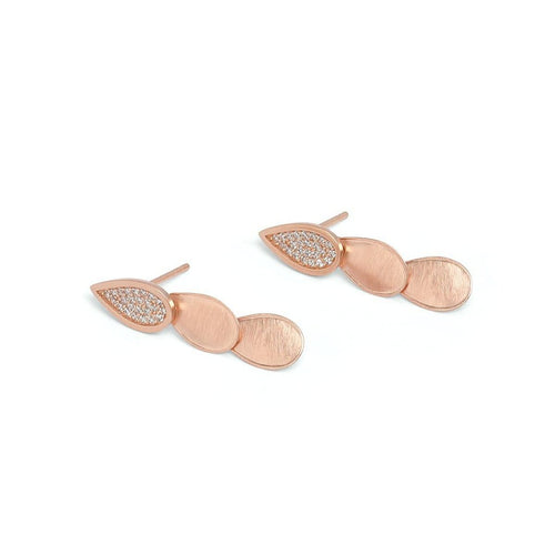 Casca Zirconia Drop Earrings - 15553155-Bernd Wolf-Renee Taylor Gallery