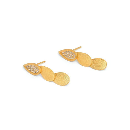 Casca Zirconia Drop Earrings - 15553156-Bernd Wolf-Renee Taylor Gallery