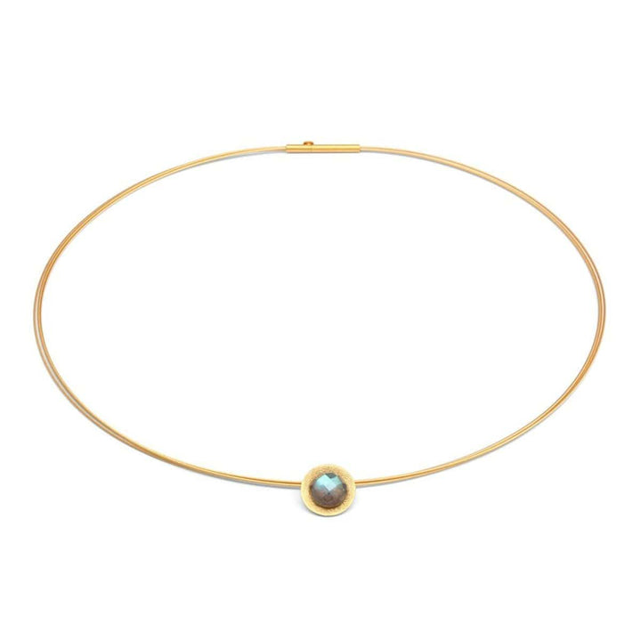 Casira Labradorite Necklace - 85310616-Bernd Wolf-Renee Taylor Gallery