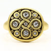18K Celtic Spring Diamond Ring - R-161D-Alex Sepkus-Renee Taylor Gallery
