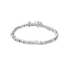 Certificated Luck Sterling Silver Plated Bracelet - PUL1597MTL000-UNO de 50-Renee Taylor Gallery