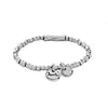 Certificated Luck Sterling Silver Plated Bracelet - PUL1597MTL000-UNO de 50-Renee Taylor Gallery
