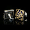 Men's Lotus Cufflinks - CL LAP YG-William Henry-Renee Taylor Gallery